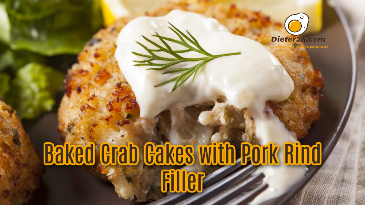 Baked Crab Cakes with Pork Rind Filler Dieter24