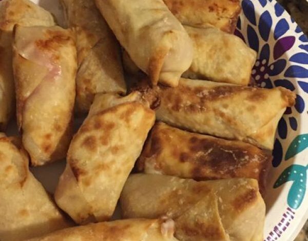 AIR FRYER CHICKEN EGG ROLLS Site