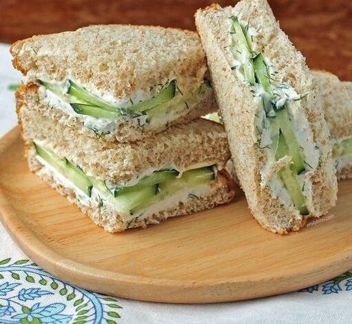 Home Made Cucumber Sandwiches - Dieter24