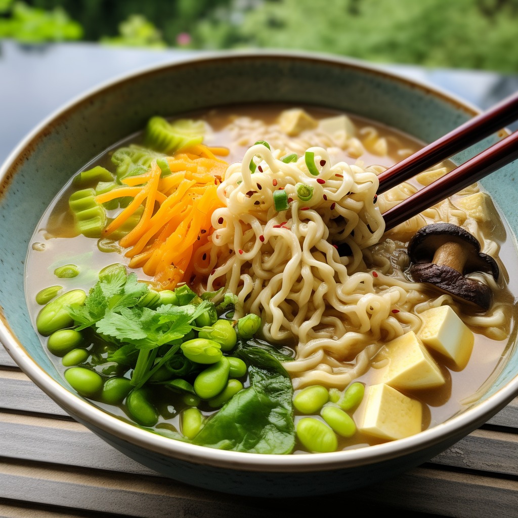 Vegan Miso Ramen - Dieter24