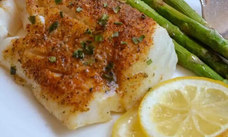 Lemon Pepper Baked Cod - Dieter24