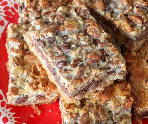 6 Smart Points per bar Weight watcher Magic Bars With Pecans - Dieter24