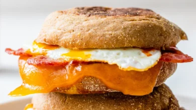 English Muffin Egg Sandwich 10