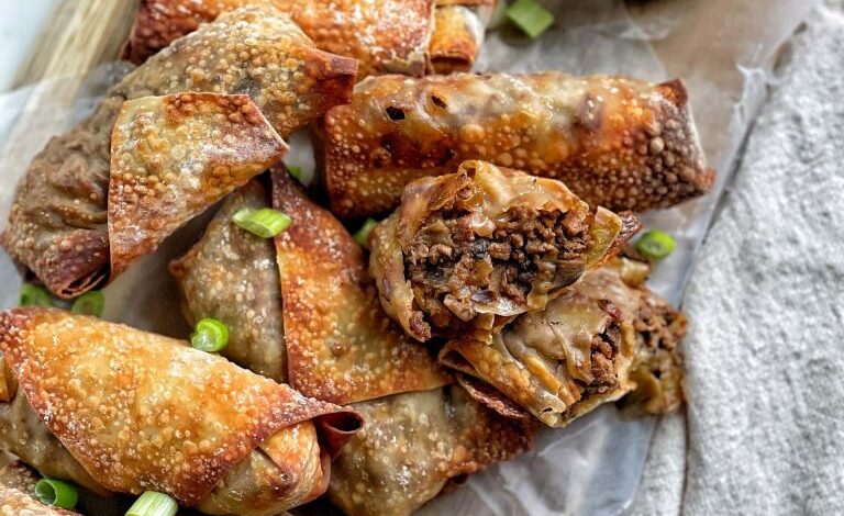 Philly Cheesesteak Eggrolls - Dieter24