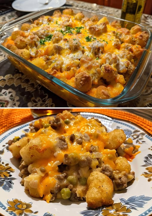 May be an image of shepherds pie