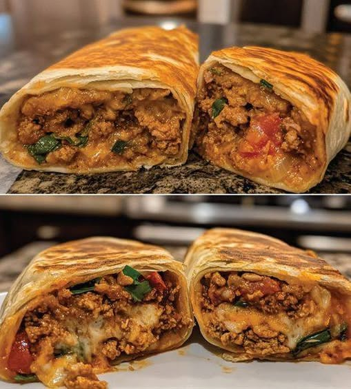 May be an image of burrito and gyro